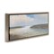 Stupell Industries Soft Coastal Shore Framed Floater Canvas Wall Art Design by Wellington Studio